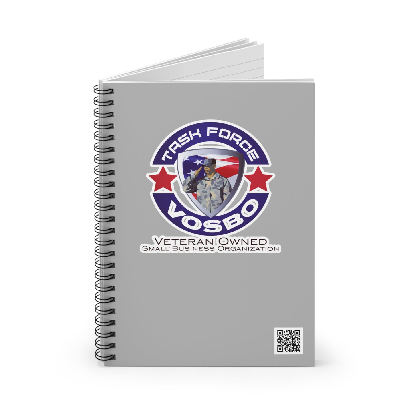 Task Force VOSBO Spiral Notebook - Ruled Line