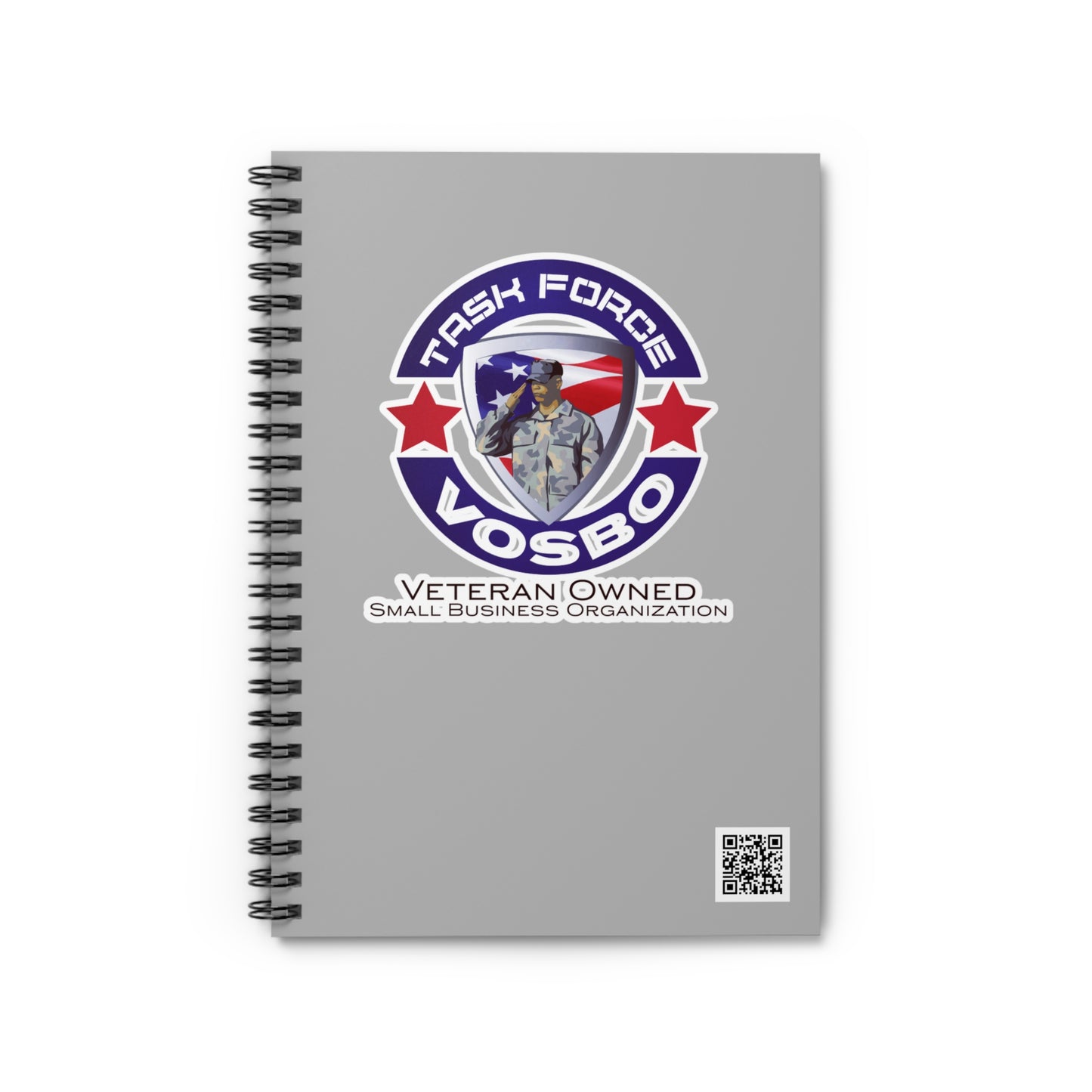 Task Force VOSBO Spiral Notebook - Ruled Line