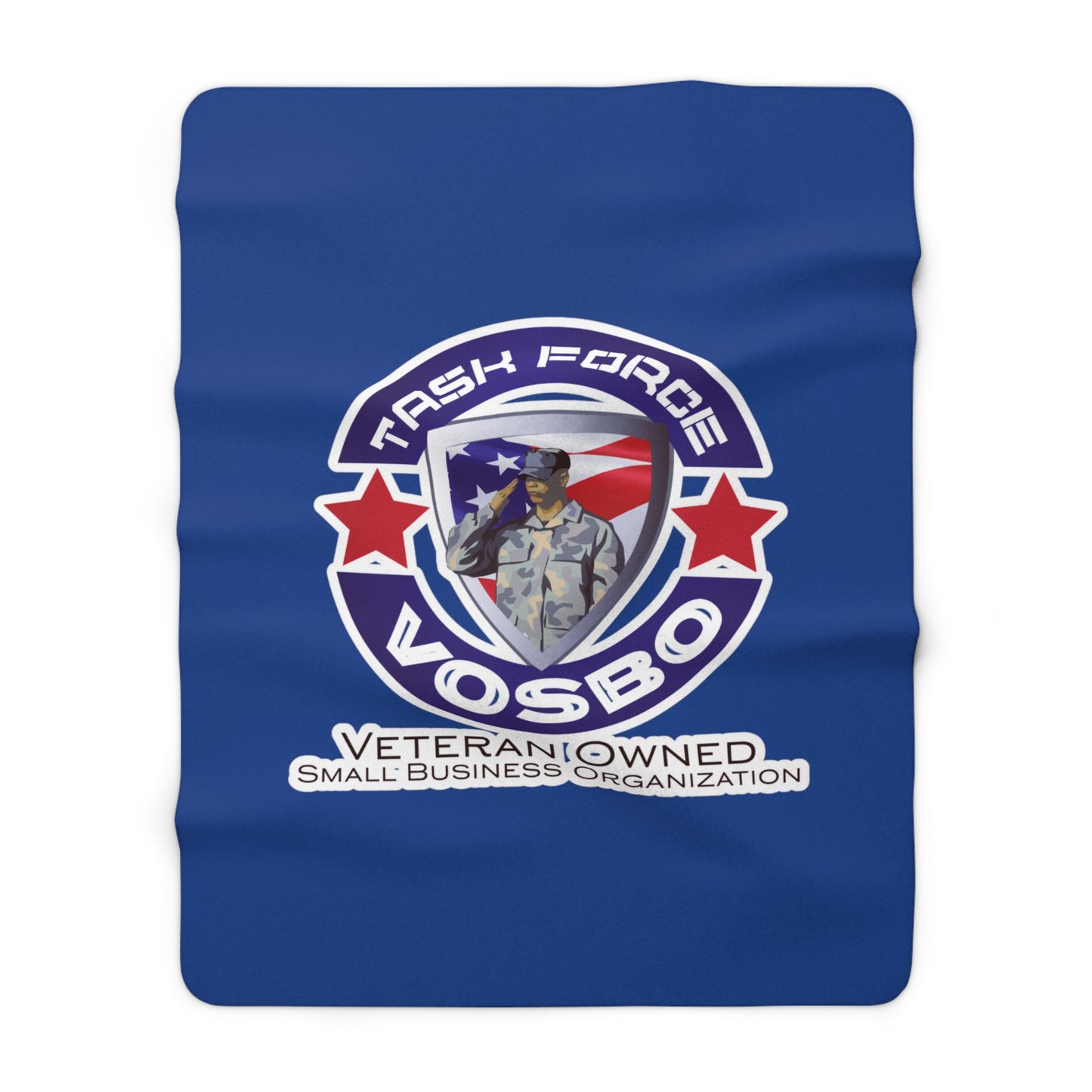 Task Force VOSBO Sherpa Fleece Blanket