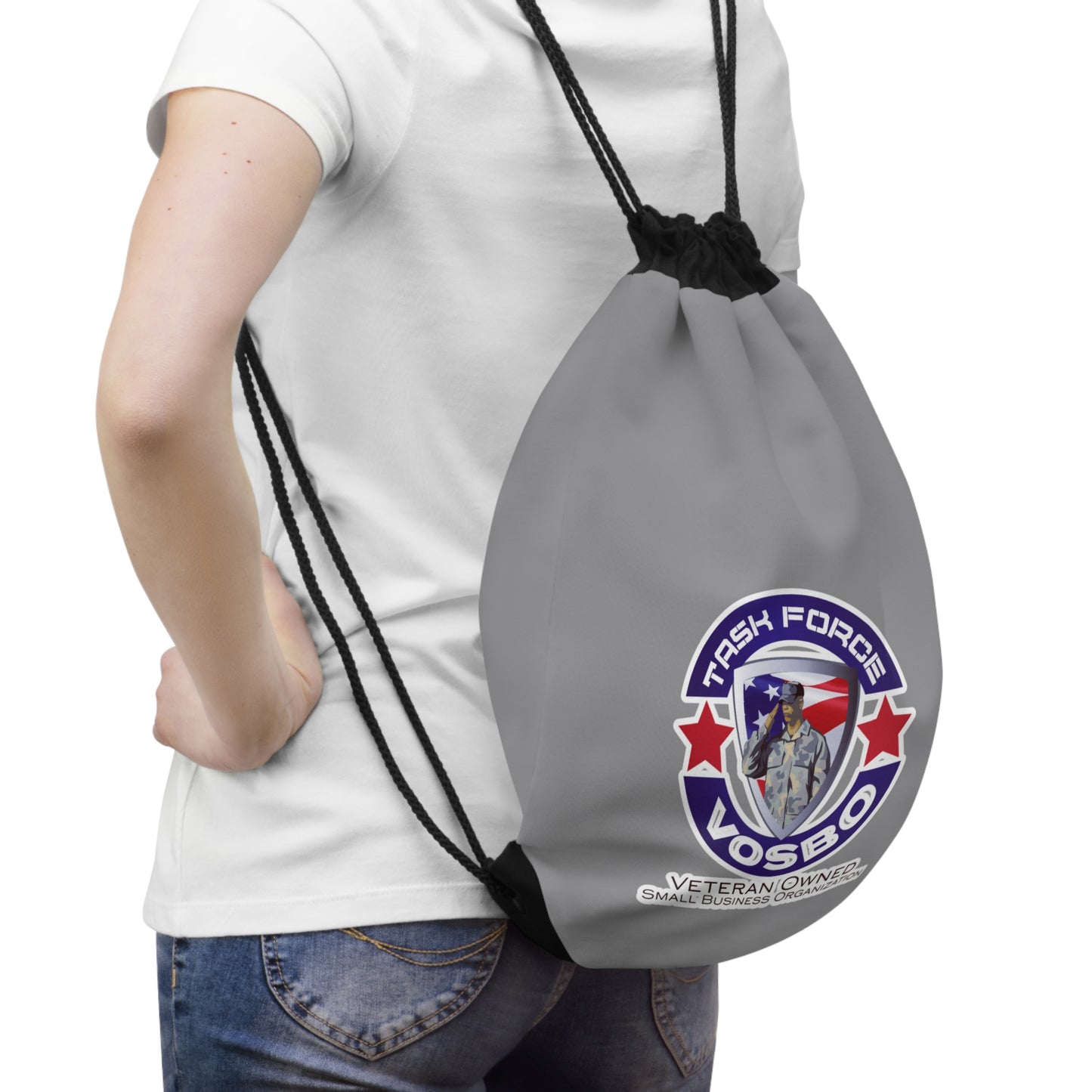 Task Force VOSBO Drawstring Bag