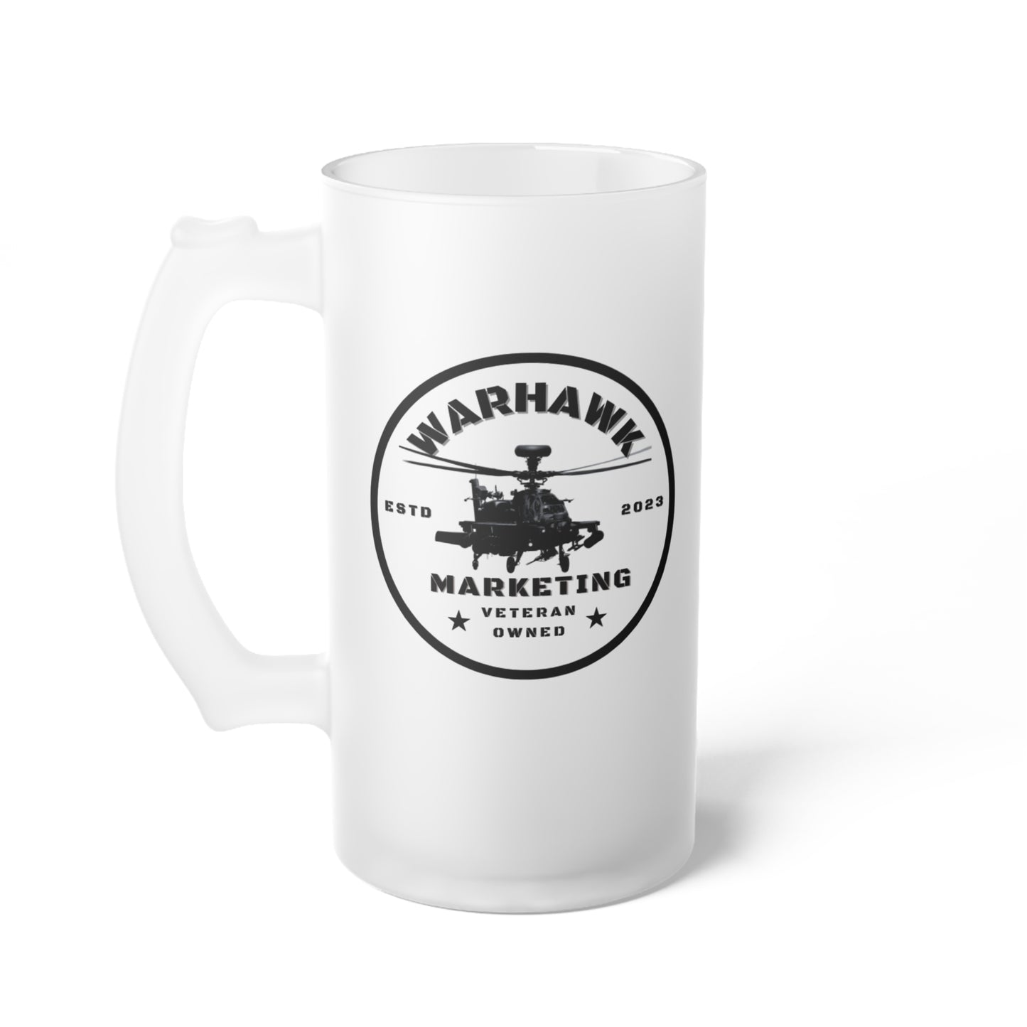 Warhawk Frosted Beer Mug