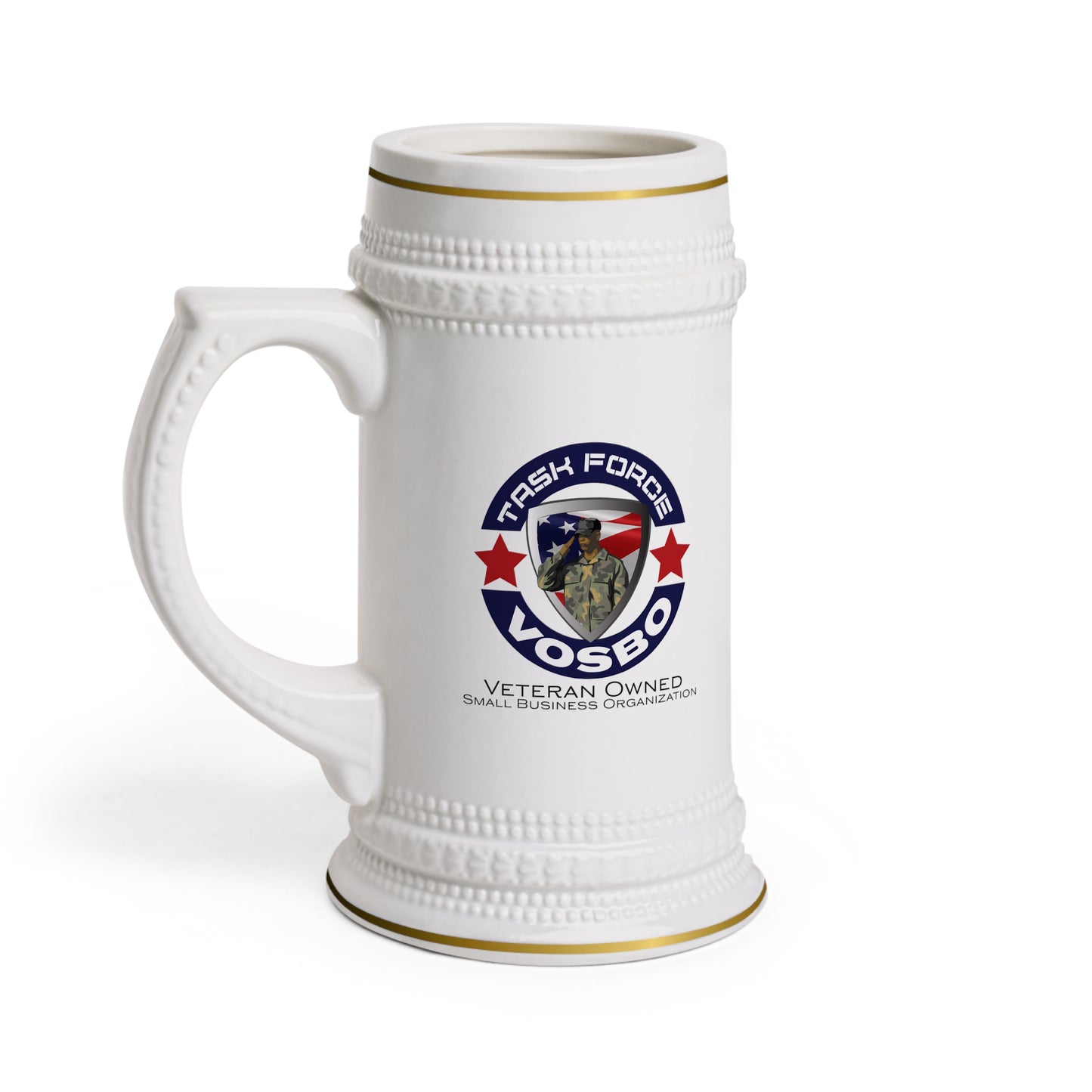 Task Force VOSBO Beer Stein