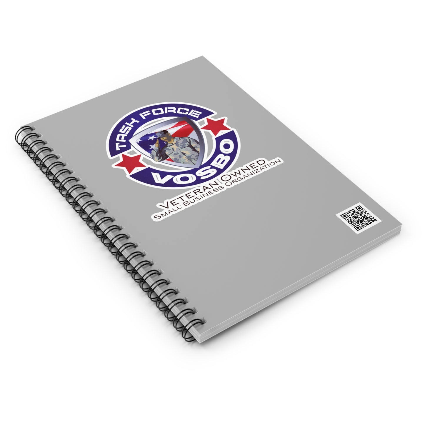 Task Force VOSBO Spiral Notebook - Ruled Line