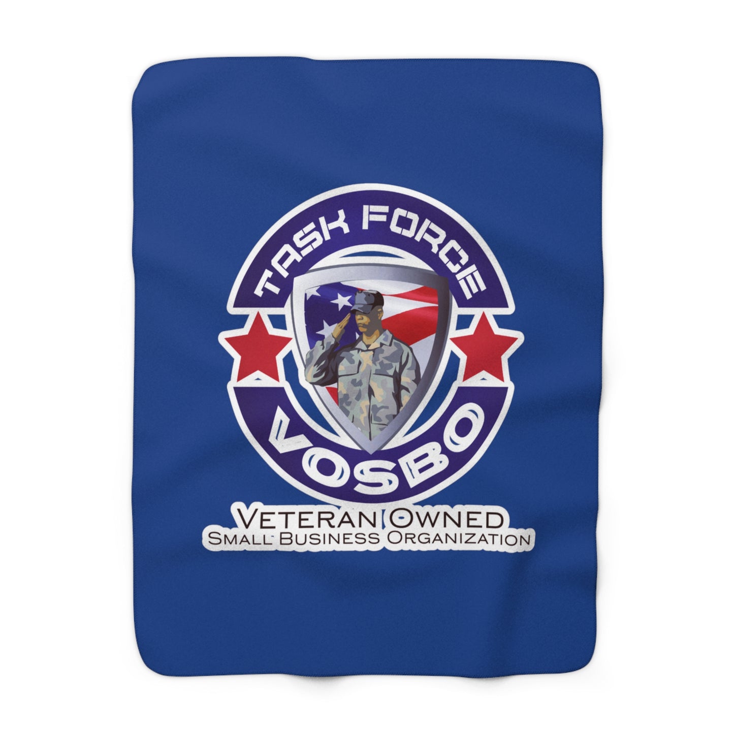 Task Force VOSBO Sherpa Fleece Blanket