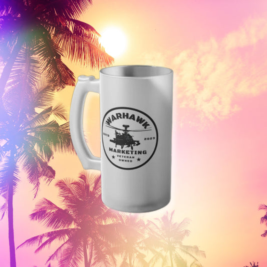 Warhawk Frosted Beer Mug